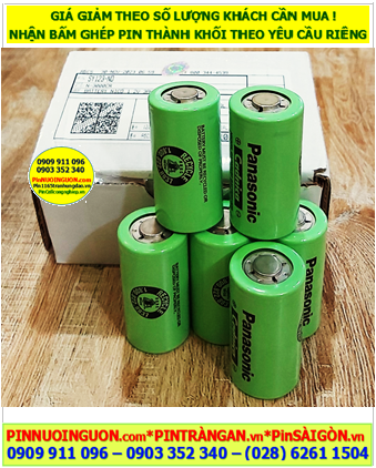 Cadnica N-3000SCR; Pin sạc 1.2v Panasonic Cadnica N-3000SCR (3000mAh) chính hãng /Xuất xứ NHẬT